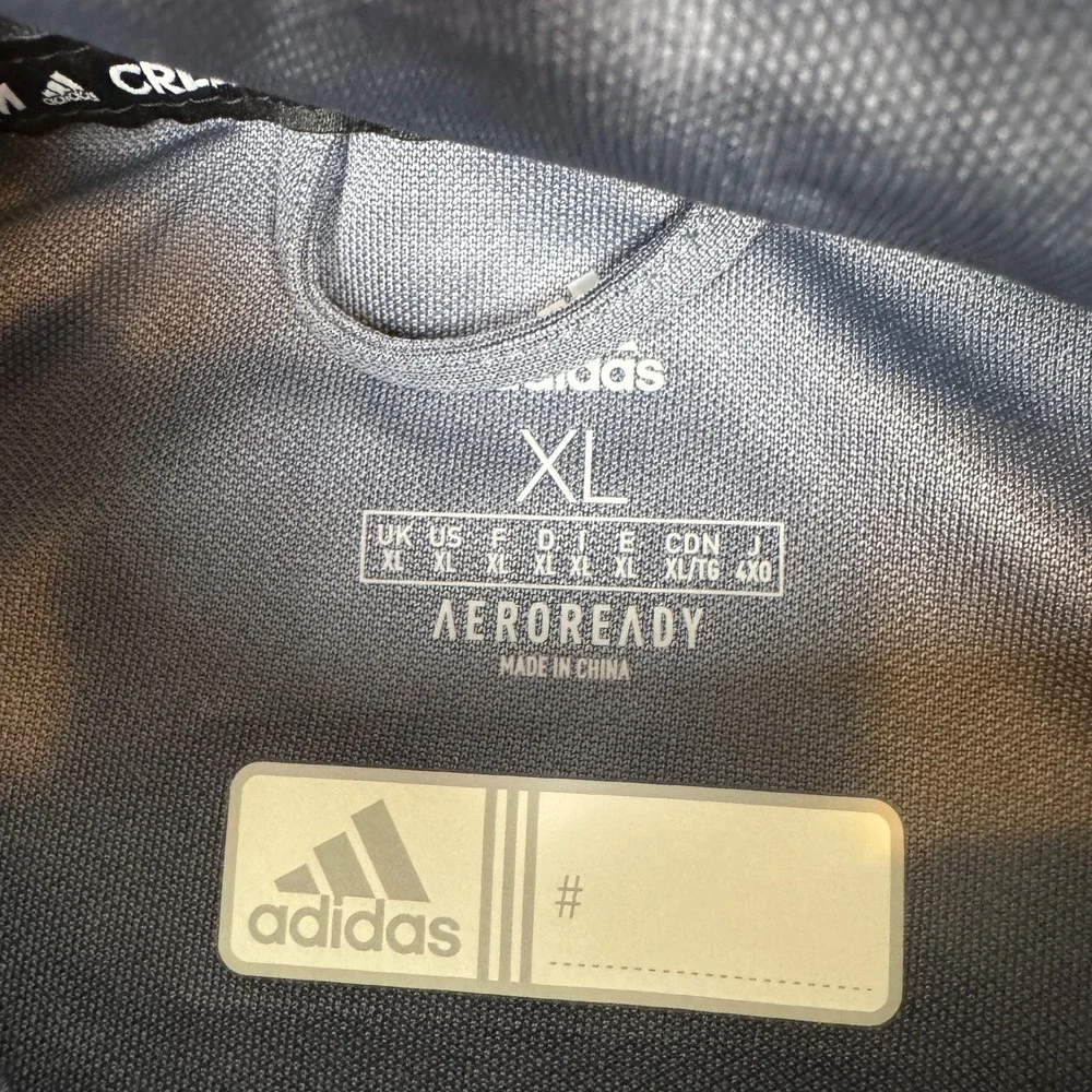 adidas Colorado Rapids‎ MLS Soccer Track Jacket Mens XL Gray Team Issued NWT